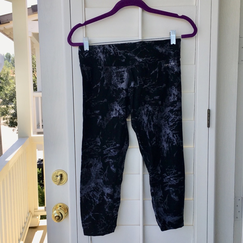❤️Calvin Klein performance tye dyed workout capris